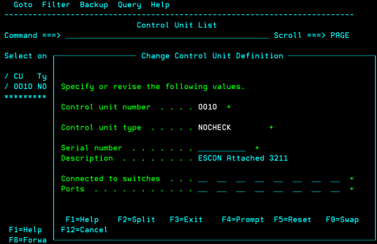 Host Screen