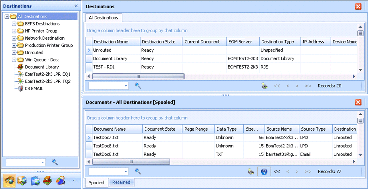 Destinations Application