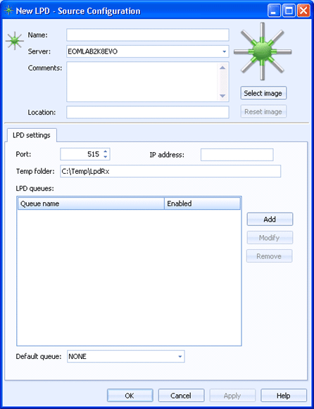 LPD Settings Tab