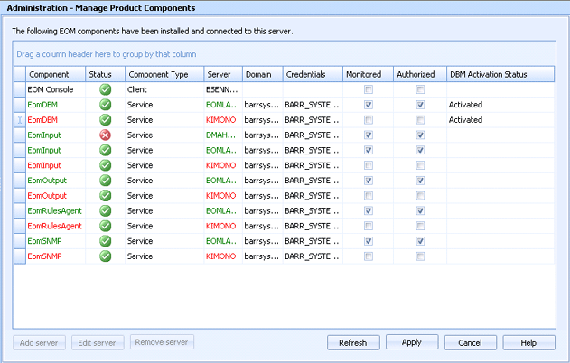 Manage Product Components Utility