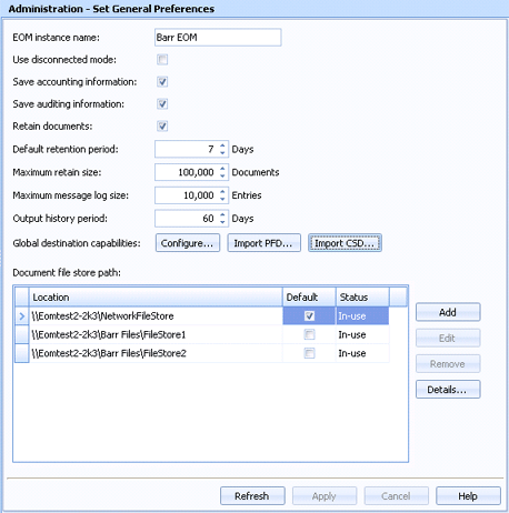 Set General Preferences Utility